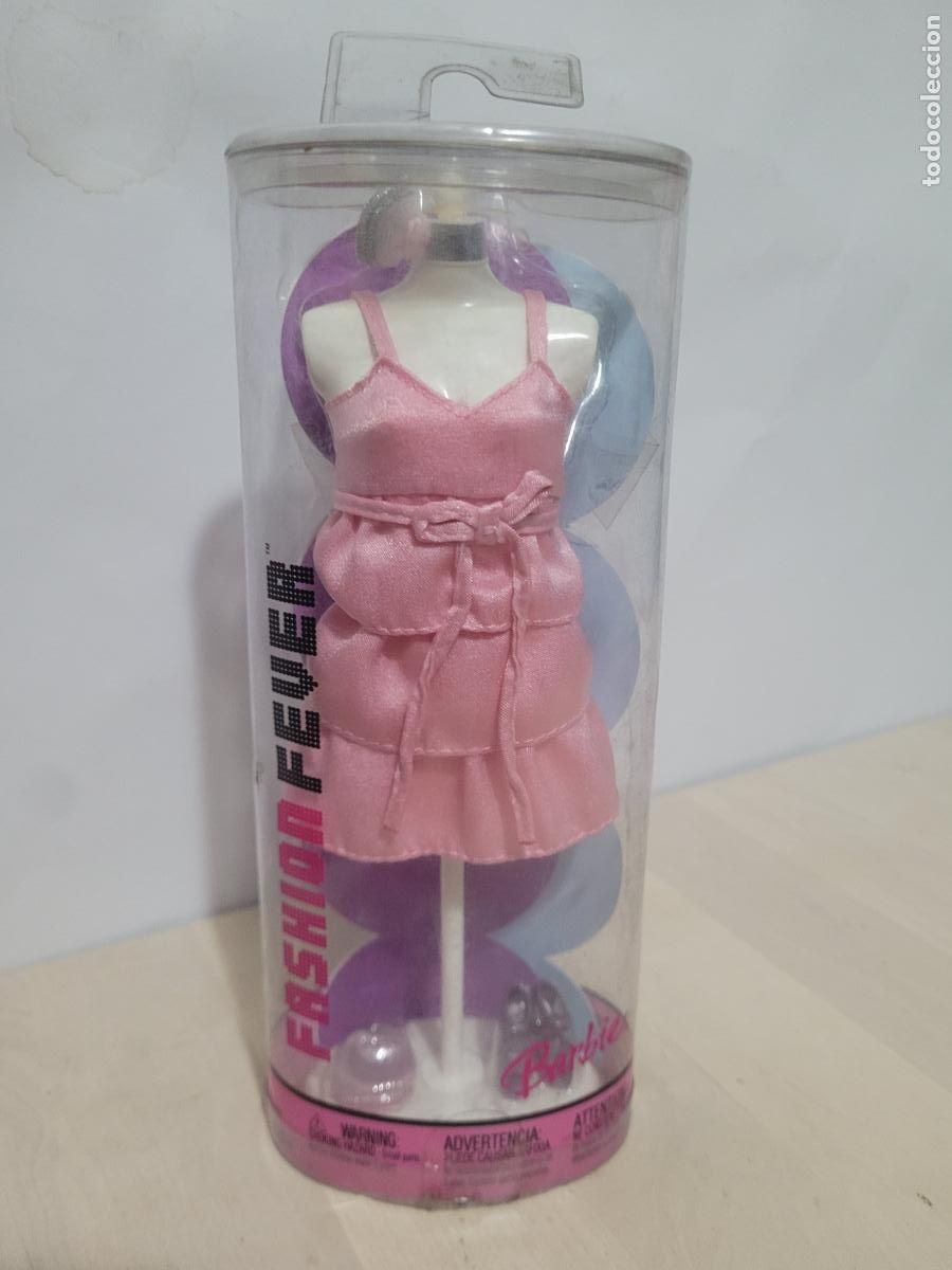 Barbie y Ken: barbie fashion fever vestido rosa pink dress 2005