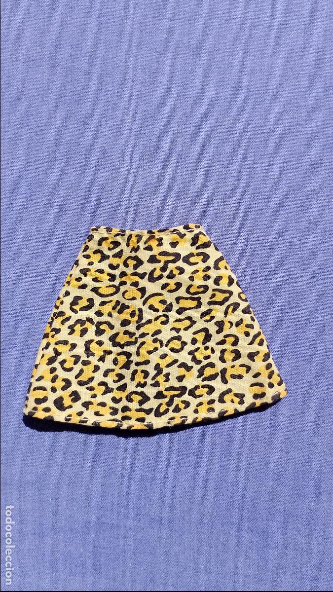 Barbie y Ken: Antigua falda de leopardo original de mu&ntilde;eca Barbie de Mattel
