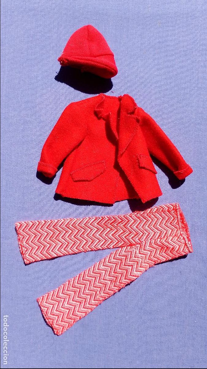 Barbie y Ken: Antiguo conjunto de ropa a&ntilde;os 60 para mu&ntilde;ecas maniqu&iacute; Barbie o Sindy