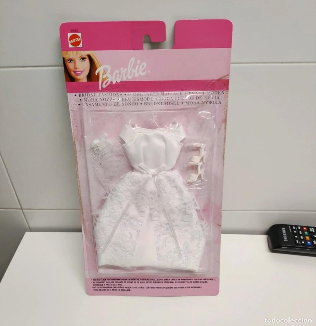 Barbie y Ken: conjunto de ropa vestido de novia para barbie