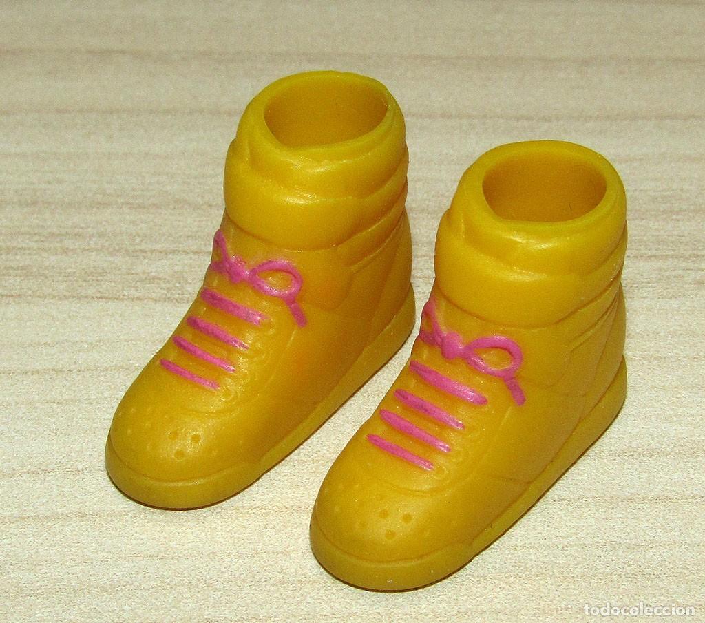 Barbie y Ken: ANTIGUO PAR DE ZAPATOS DE BARBIE CALIFORNIA DREAM - A&Ntilde;O 1987