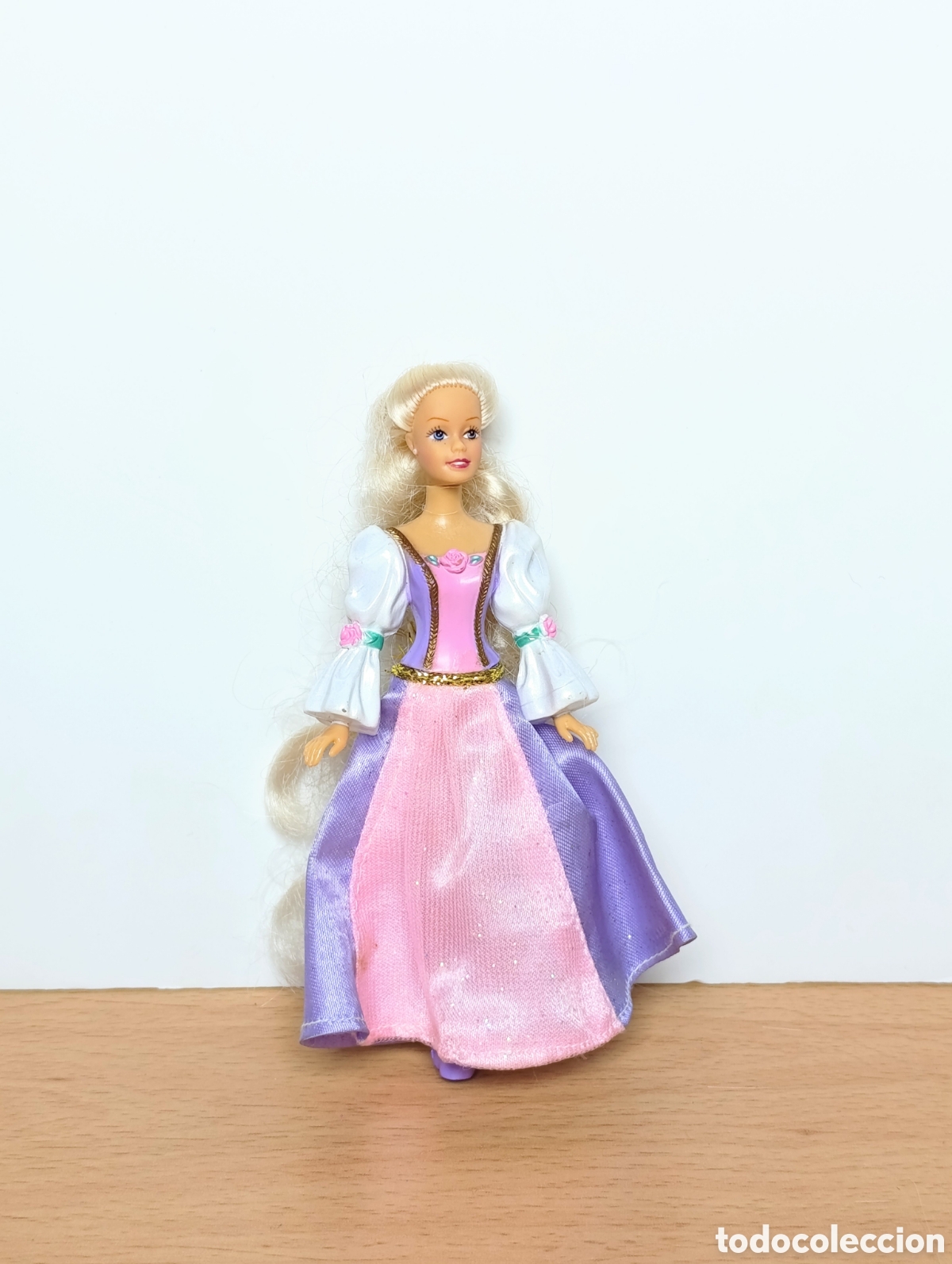Barbie y Ken: Mini barbie Rapunzel fashion pen