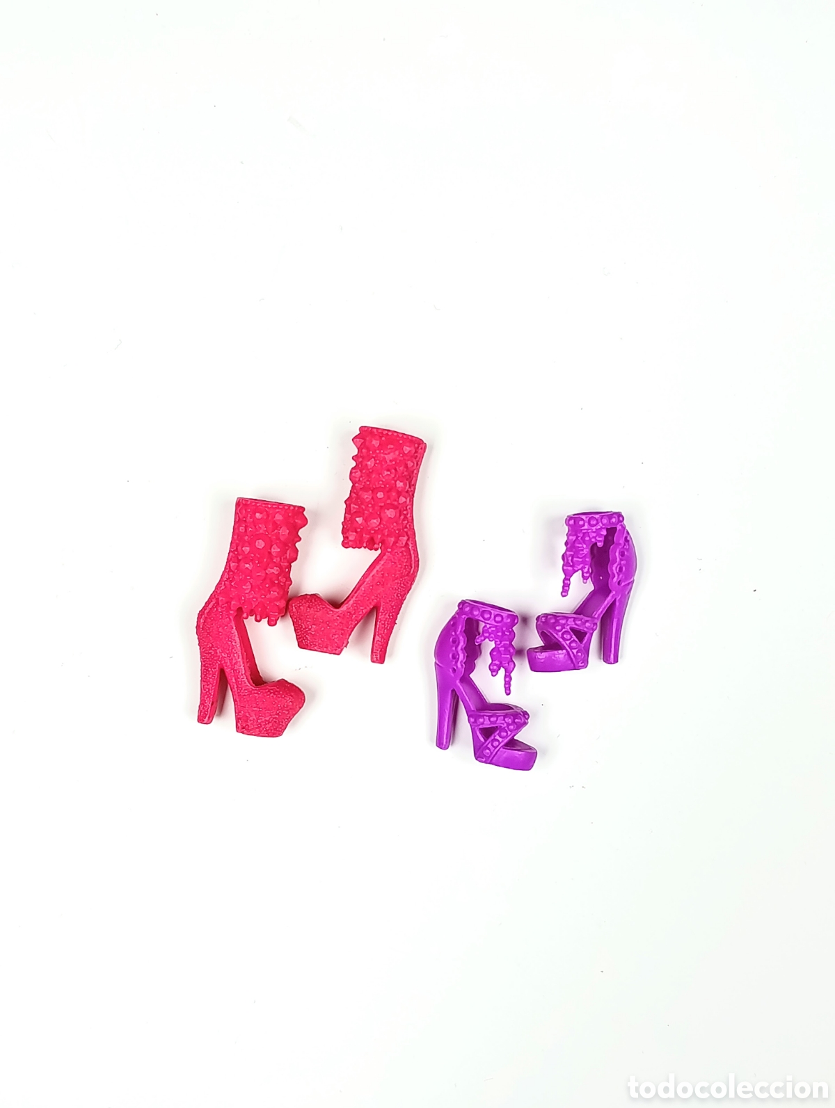 Barbie y Ken: Lote dos tacones Barbie morados y fucsia