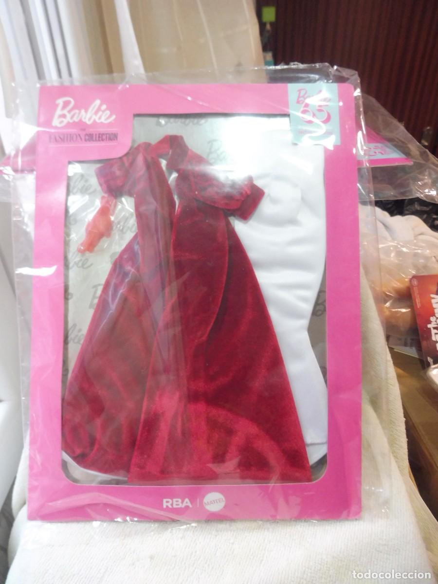 Barbie y Ken: Barbie 65 the fashion collection vestido red flare special edition y fasc&iacute;culo n&ordm; 9, RBA