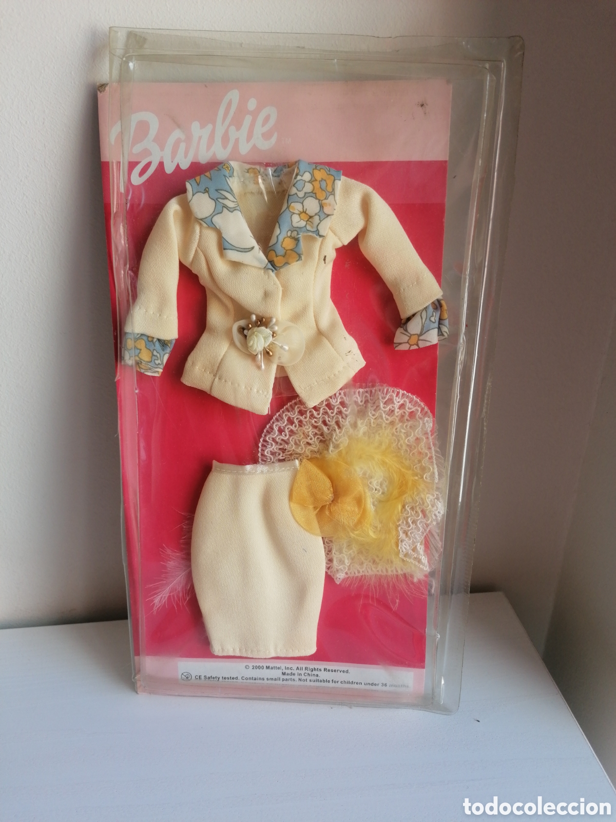 Barbie y Ken: BARBIE VESTIDO Y COMPLEMENTOS 2000 MATTEL RBA COLECCI&Oacute;NABLE EN SU BLISTER