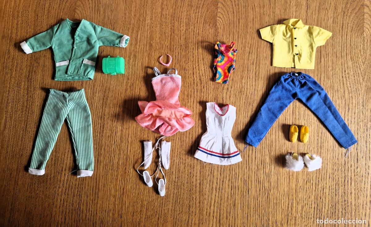 Barbie y Ken: LOTE DE VESTIDOS DE MU&Ntilde;ECAS