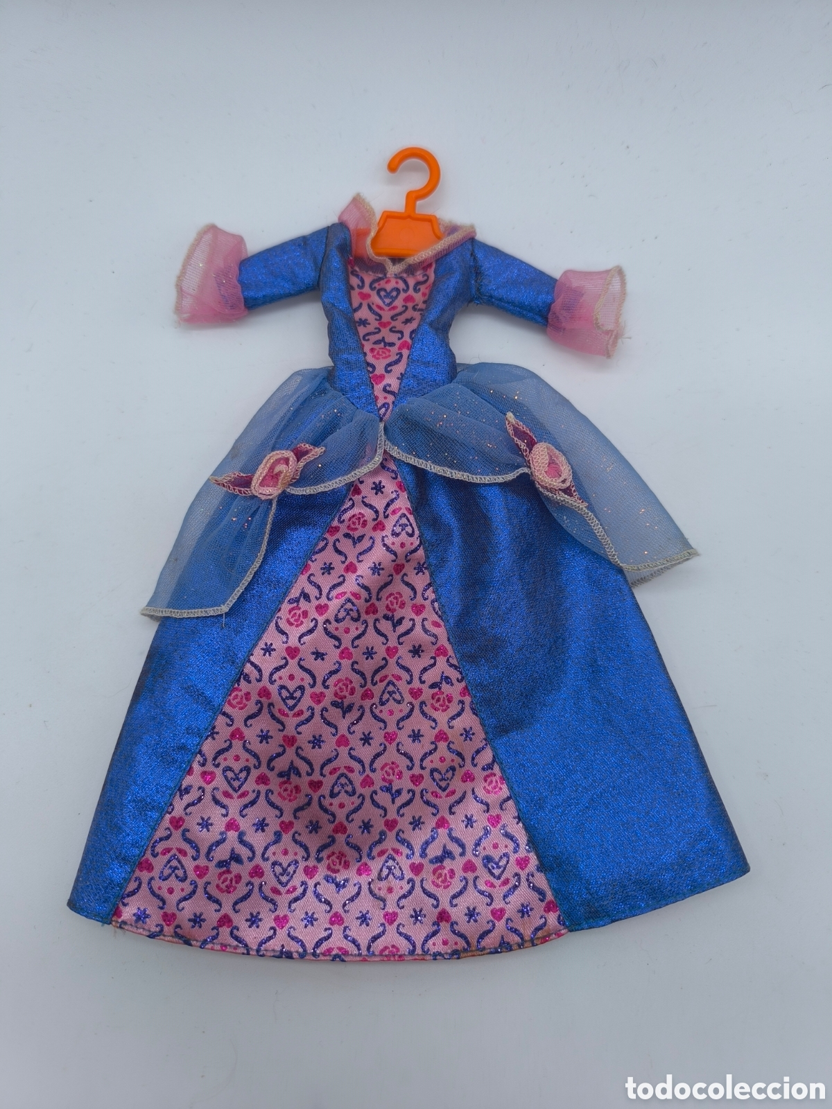 Barbie y Ken: Vestido Barbie princesa Bella Durmiente azul original Mattel