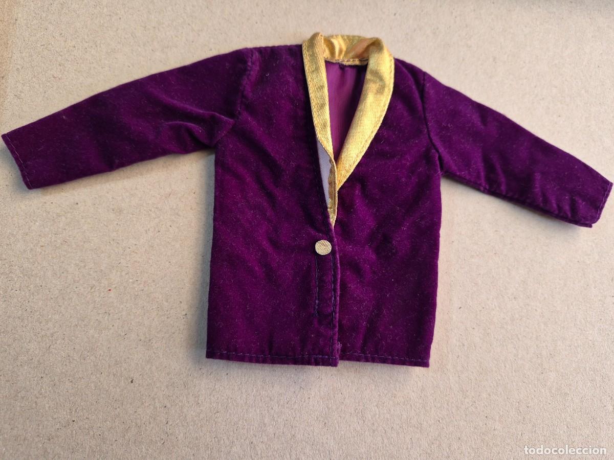 Barbie y Ken: Chaqueta ken terciopelo morada