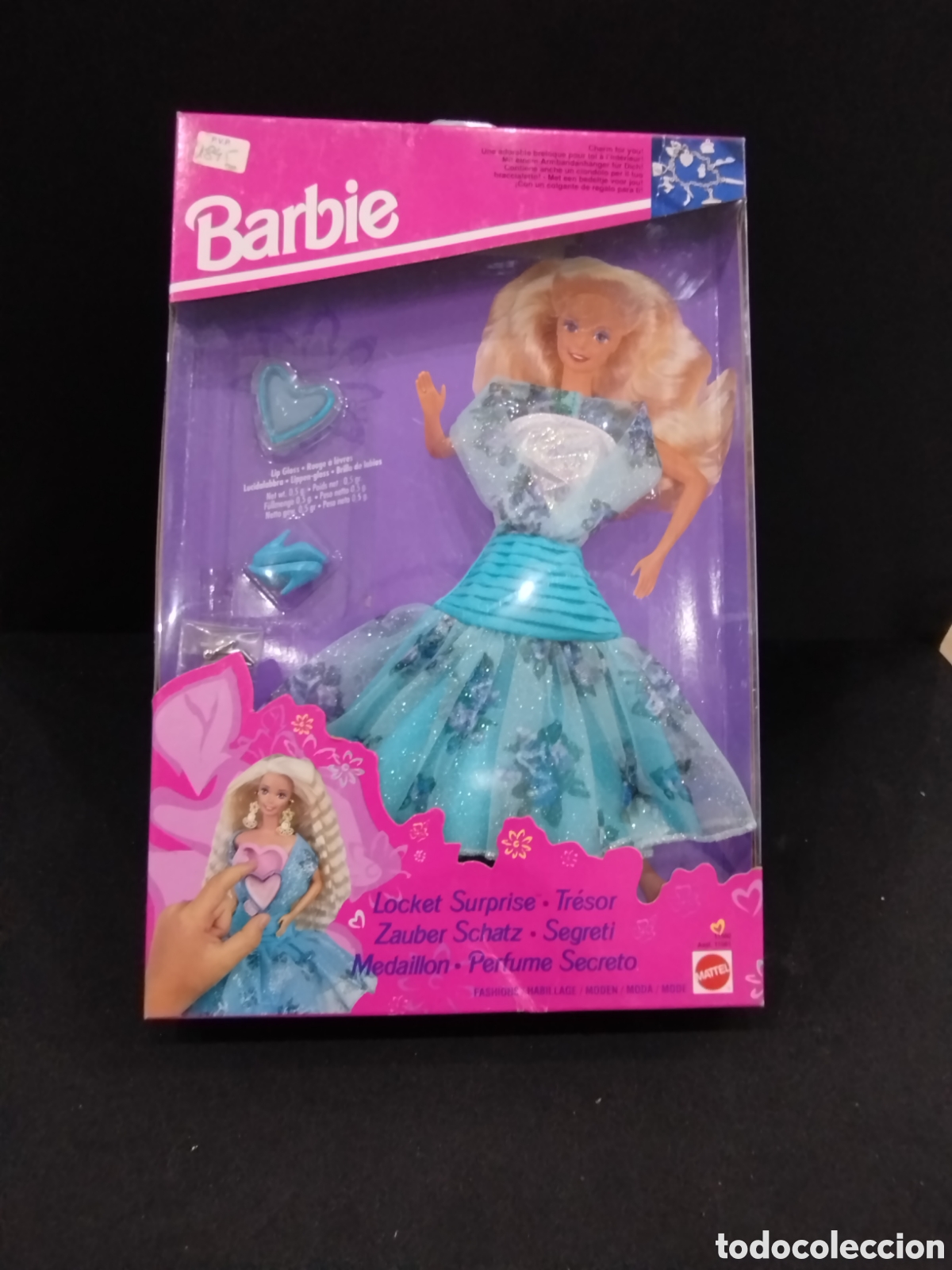 Barbie y Ken: Conjunto Mu&ntilde;eca Barbie Locket Surprise