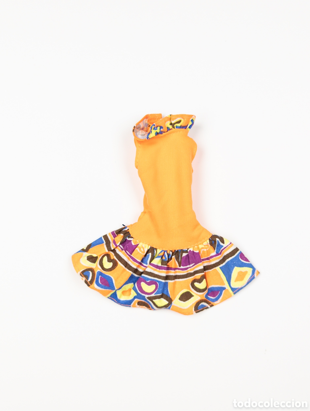 Barbie y Ken: Vestido Barbie easy living 1992 naranja