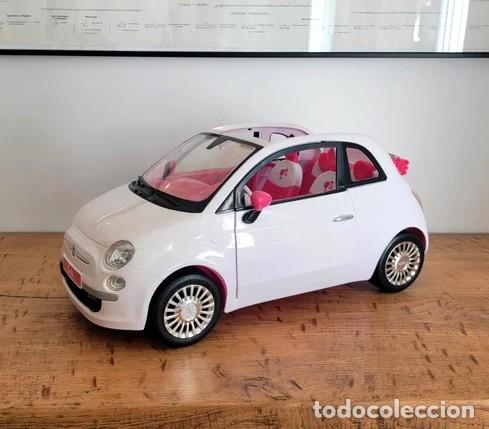 Barbie y Ken: Coche Barbie Fiat 500 de Mattel ref. R1623