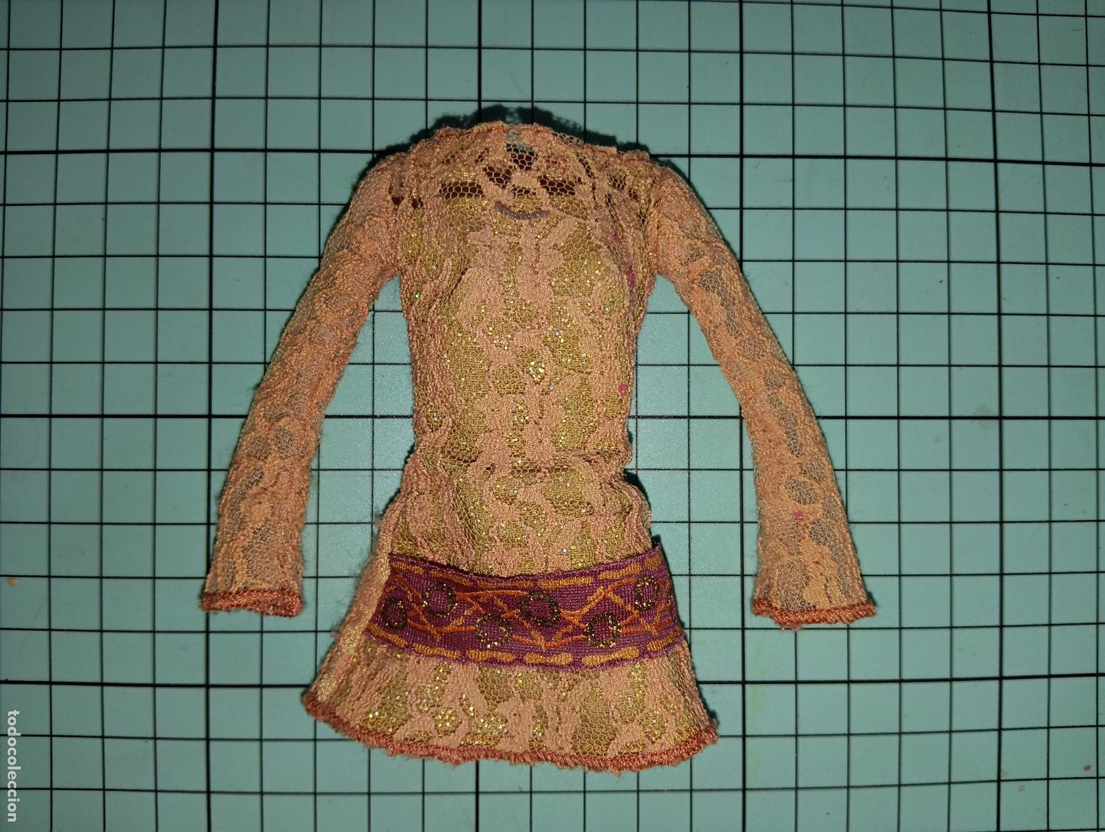 Barbie y Ken: Mini vestido blusa de mu&ntilde;eca Barbie