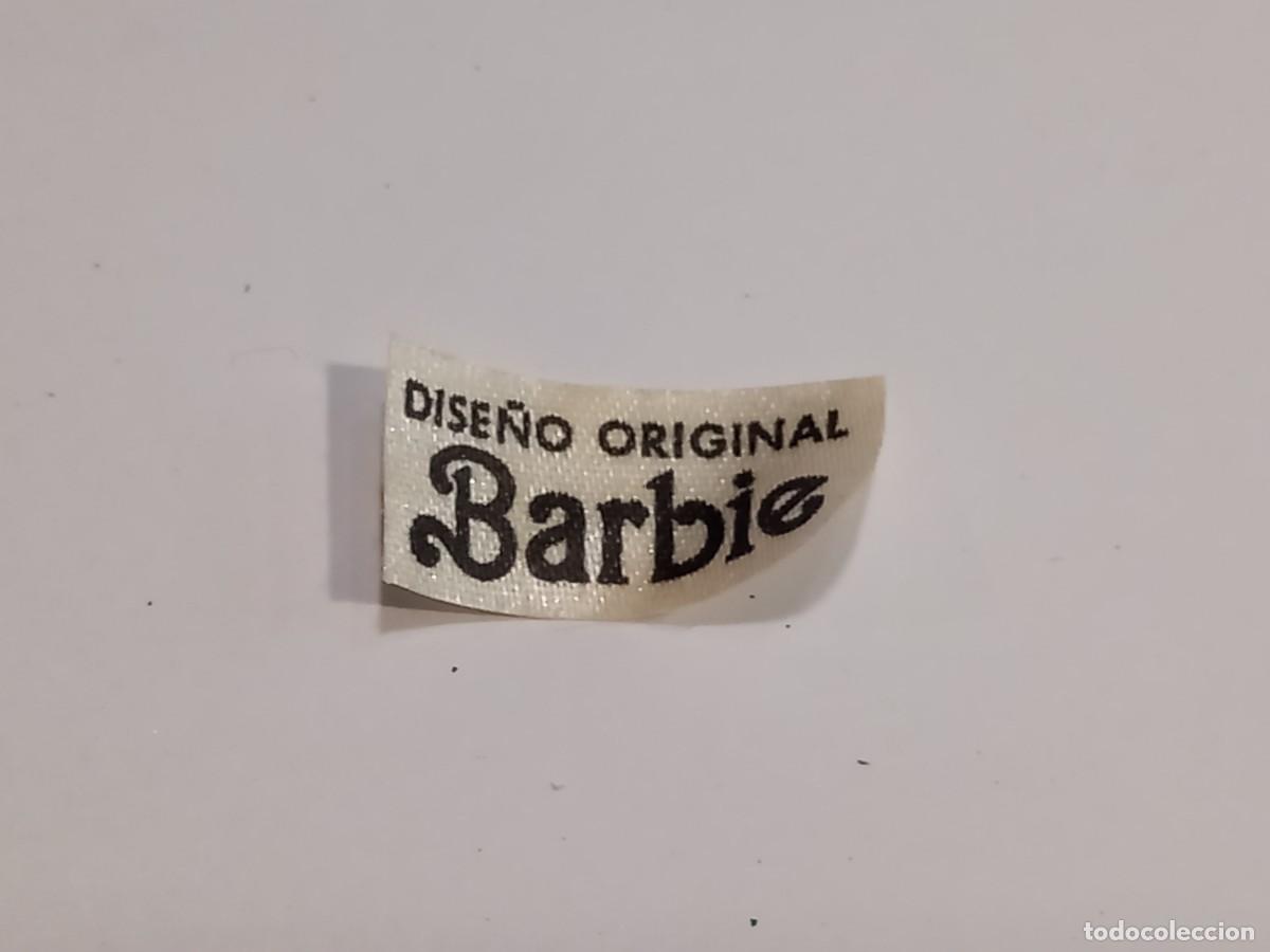 Barbie y Ken: BARBIE ETIQUETA PARA VESTIDO ORIGINAL A&Ntilde;OS 70 - 80 / COMPRA MIN&Iacute;MA 5 &euro;