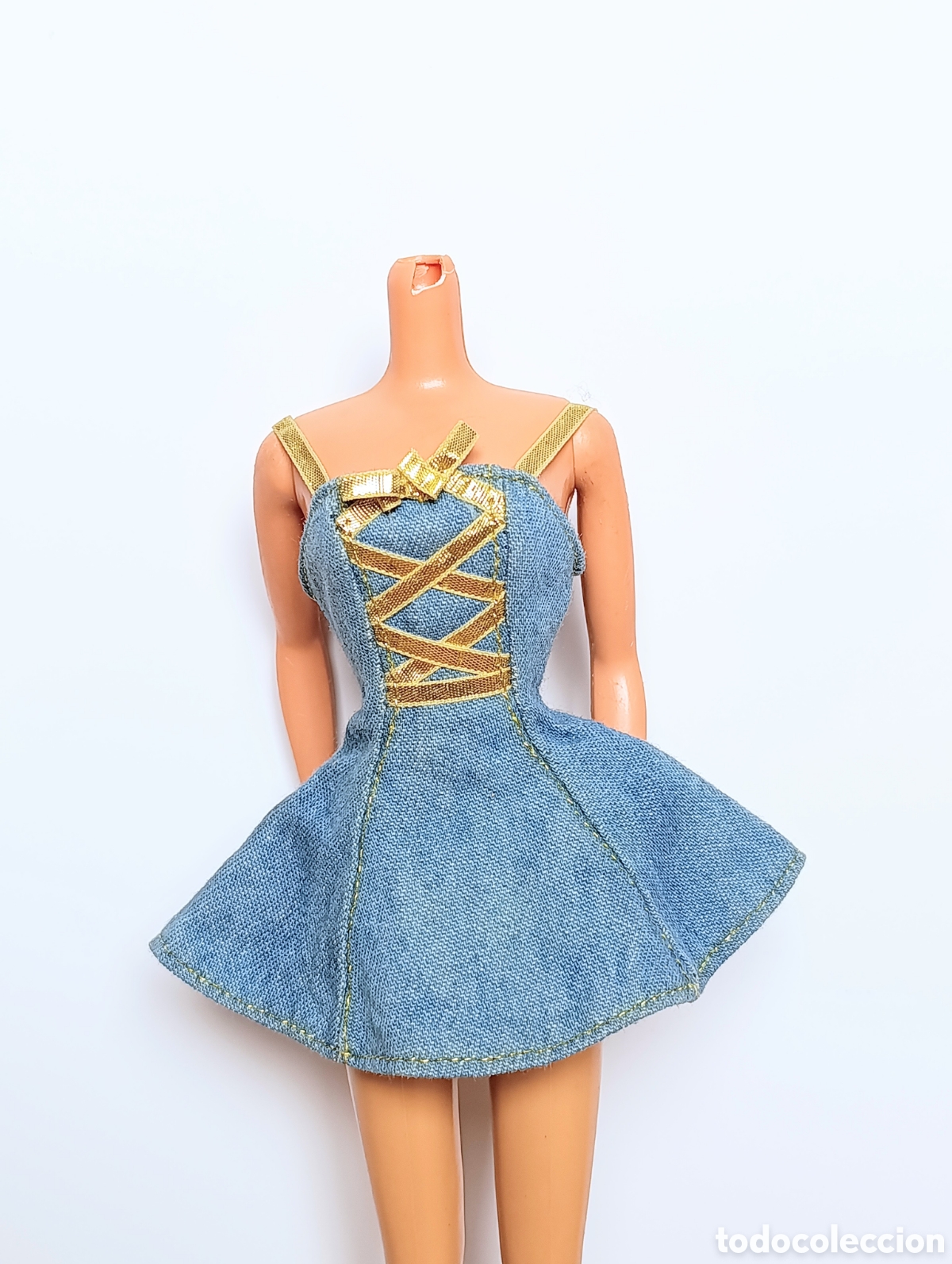Barbie y Ken: Vestido vaquero Barbie fashion avenue 14673