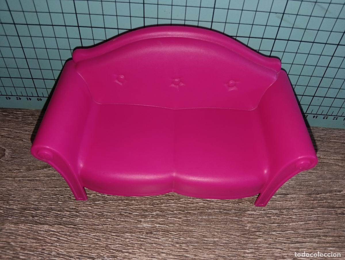 Barbie y Ken: Mueble sof&aacute; de mu&ntilde;eca Barbie - Foto 5
