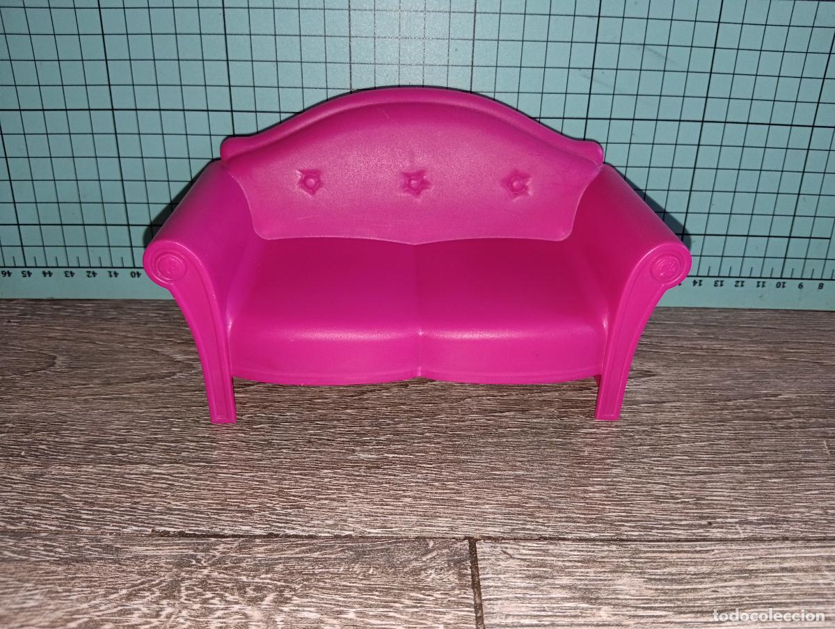 Barbie y Ken: Mueble sof&aacute; de mu&ntilde;eca Barbie - Foto 1
