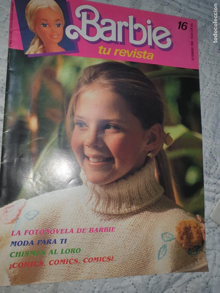 Barbie y Ken: REVISTA BARBIE N&deg; 16 A&Ntilde;OS 80