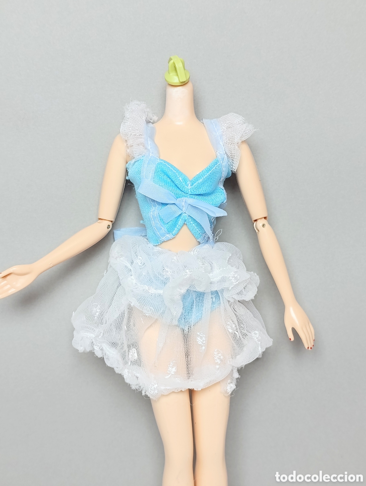 Barbie y Ken: Ropa barbie clone lenceria azul