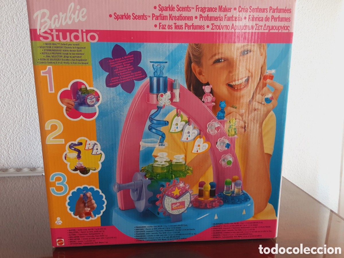 Barbie y Ken: Barbie Studio. Fabricado perfumes. Mattel. Nuevo.