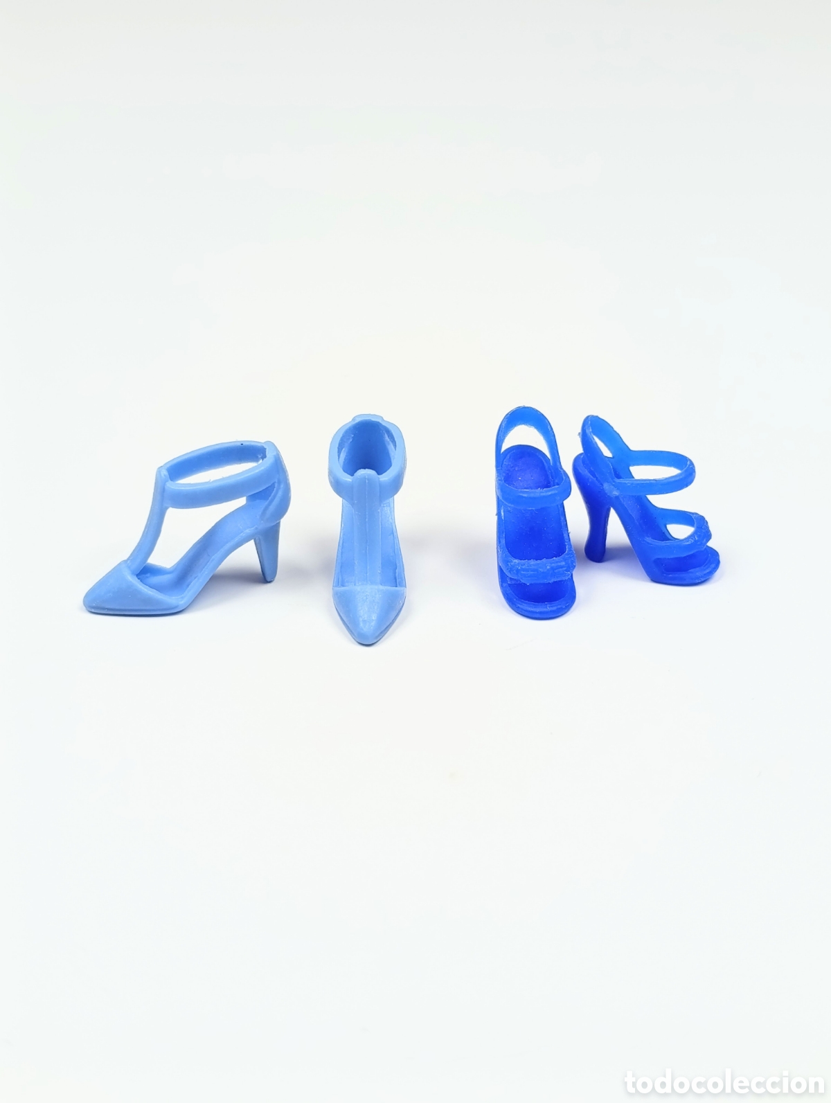 Barbie y Ken: Lote dos tacones barbie color azul