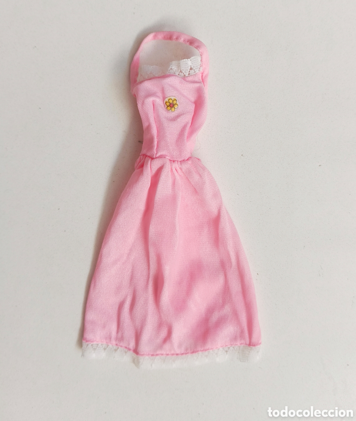 Barbie y Ken: Barbie conjunto 4 estaciones Primavera #5039 Congost vestido rosa a&ntilde;os 80 Spain conserva la flor