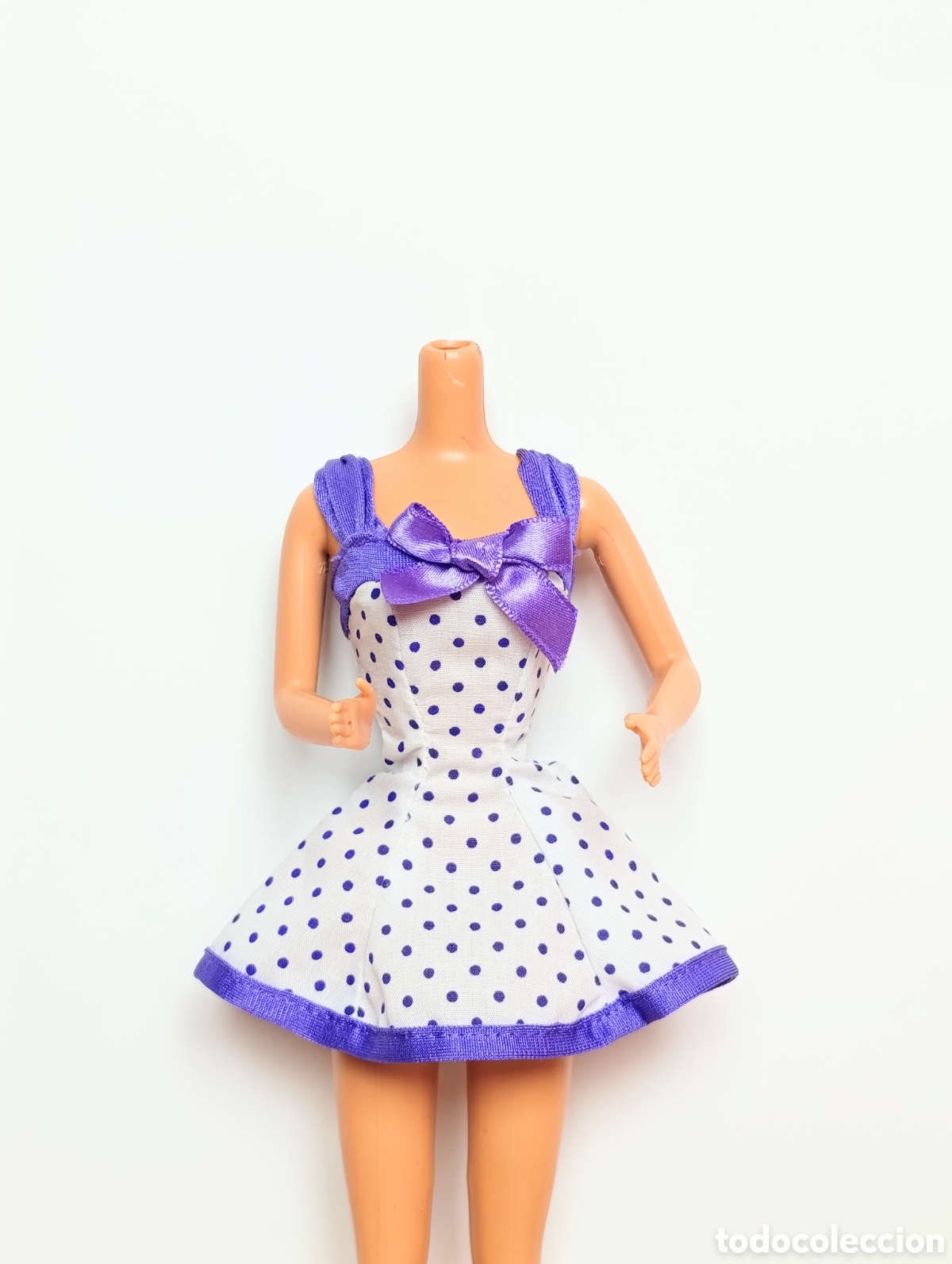 Barbie y Ken: Vestido barbie fashion gretting card color morado