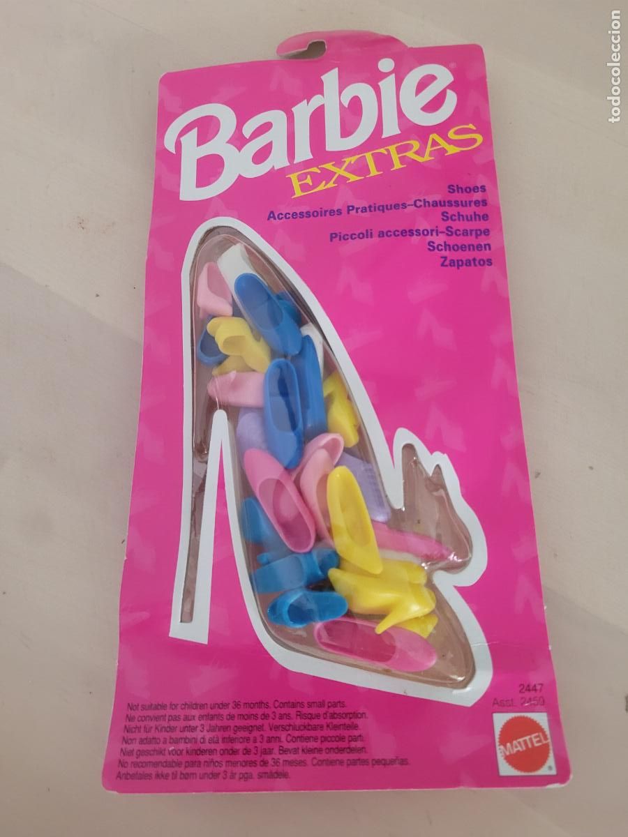 Barbie y Ken: Barbie Extras Zapatos Variados 1992