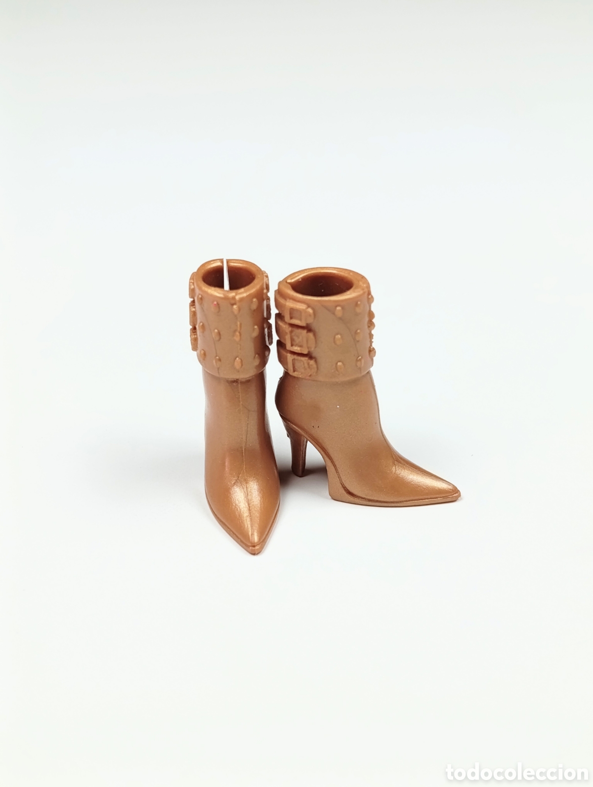 Barbie y Ken: Botines barbie fever dorado