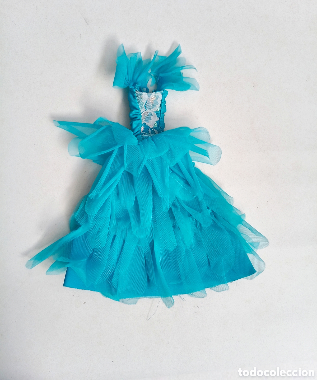 Barbie y Ken: Barbie Dance Magic Fashions 1989 #7392 vestido de fiesta y falda de tul azul a&ntilde;os 80 90