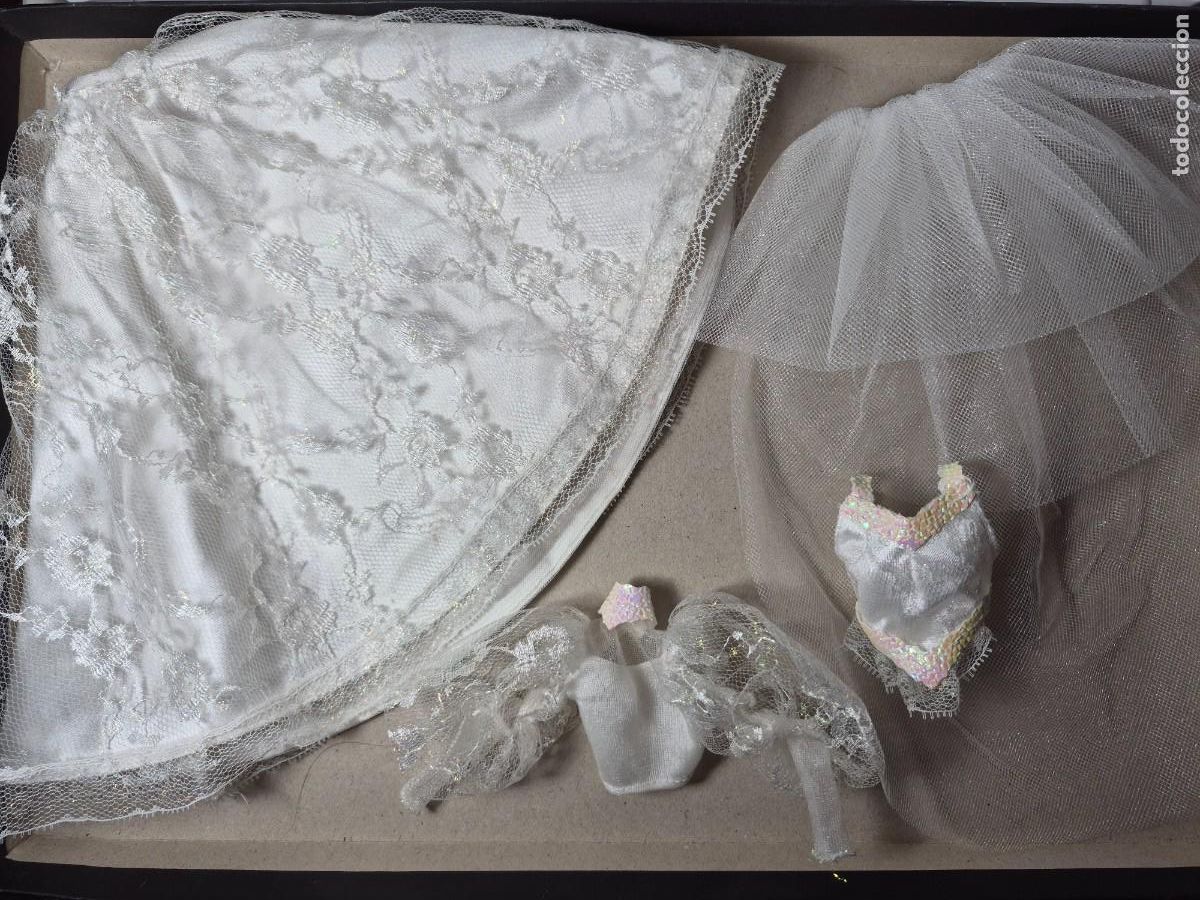 Barbie y Ken: Vestido de novia barbie, wedding fantasy 1989