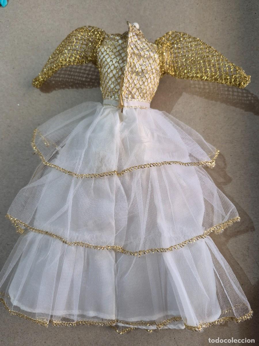 Barbie y Ken: Vestido vintage valido mu&ntilde;eca barbie a&ntilde;os 70