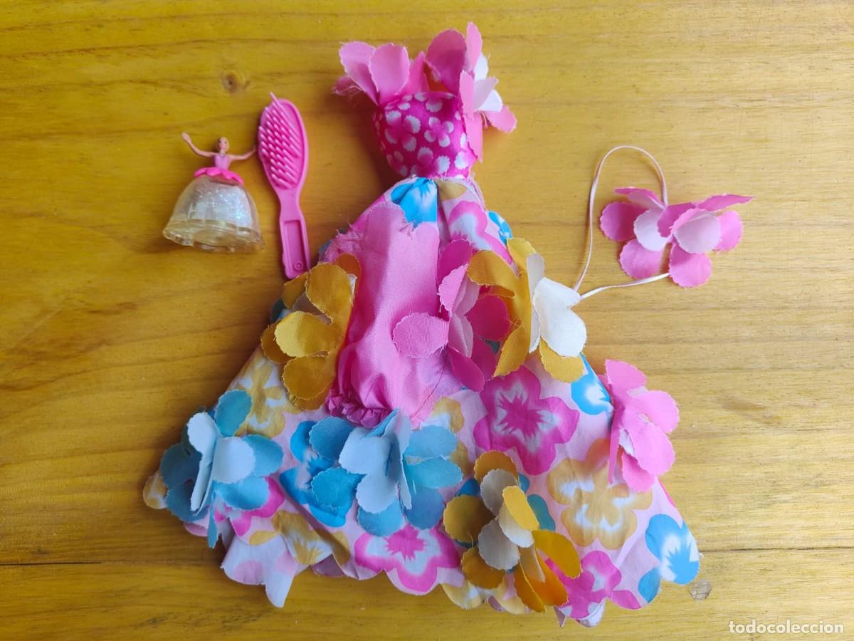 Barbie y Ken: Vestido, peine y HADA CON PURPURINA Barbie Blossom Beauty 1996 (Mattel)