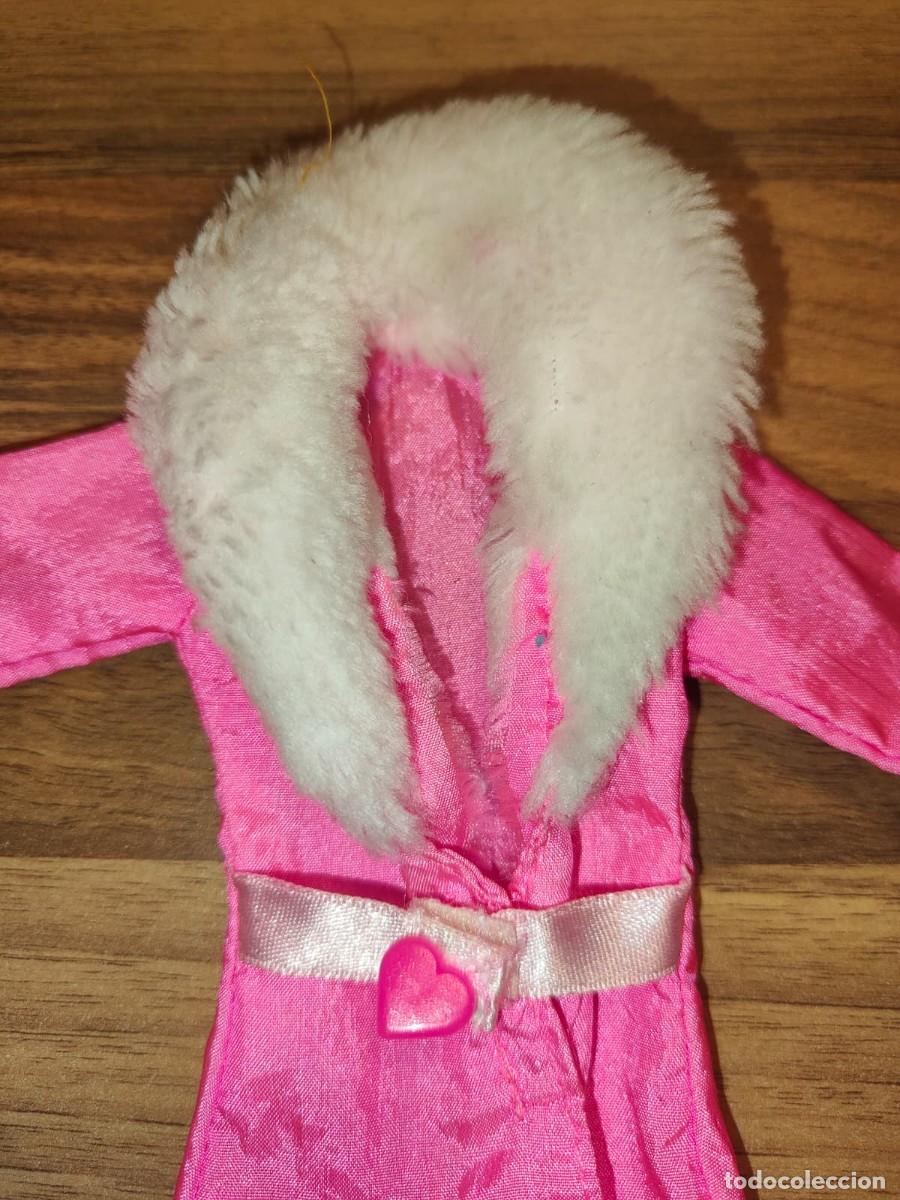 Barbie y Ken: Abrigo Rosa+Peluche- Barbie coat collection 1990