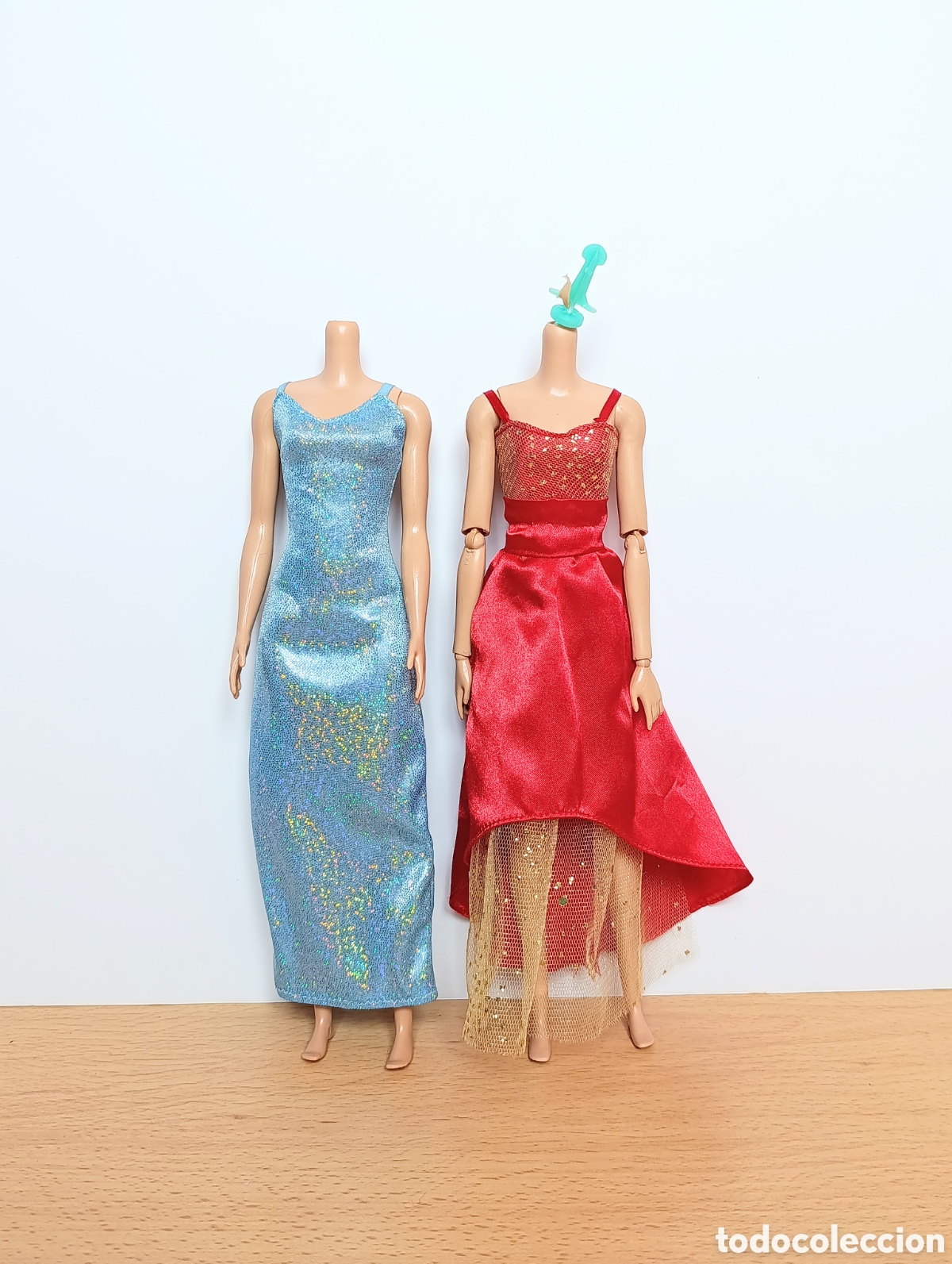 Barbie y Ken: Lote dos vestidos largos barbie clone