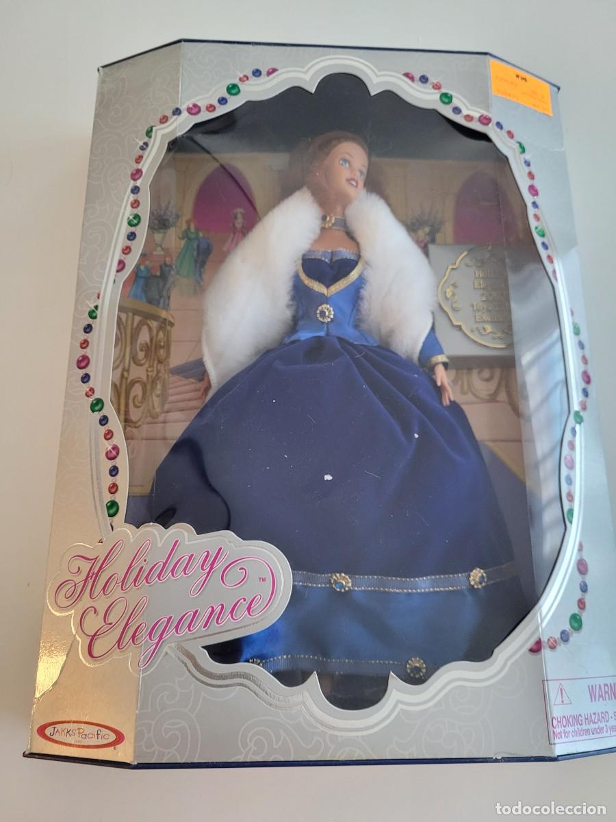 Barbie y Ken: JAKKS Pacific Holiday Elegance Fashion Doll Gift Set &ndash; Blue Gown Edition (2000)
