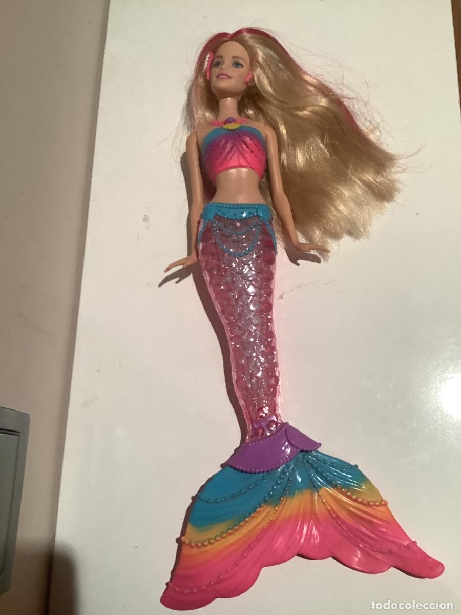 Barbie y Ken: Mu&ntilde;eca Barbie Sirena con Luz