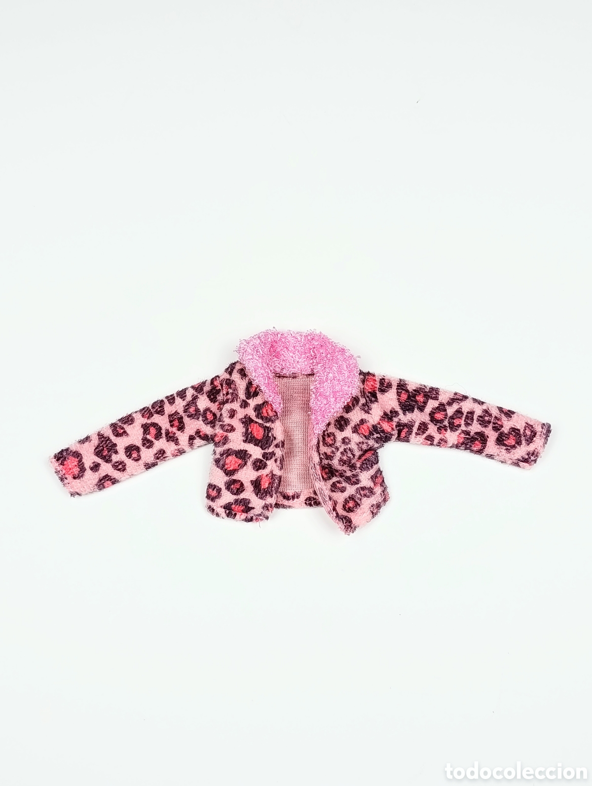 Barbie y Ken: Chaqueta leopardo rosa barbie