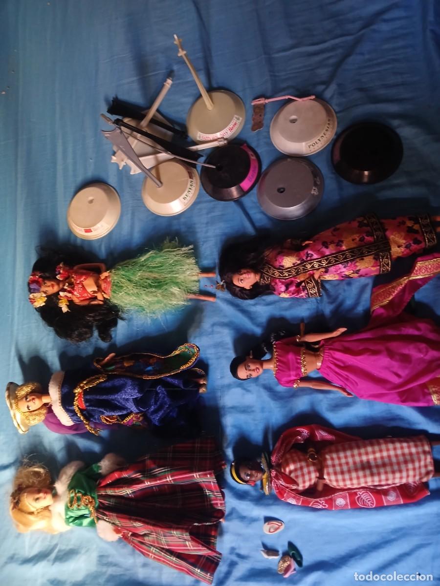 Barbie y Ken: Antiguo lote de 6 mu&ntilde;eca diferente barbie mattel 1966 con ropas y complemento 35 &euro; cada mu&ntilde;eca