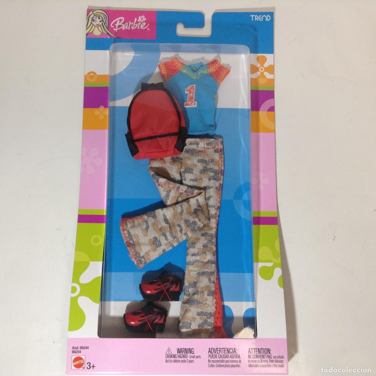 Barbie y Ken: ROPA BARBIE FASHION AVENUE TREND B8254 **MATTEL** NUEVA