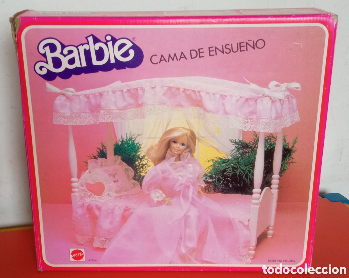 Barbie y Ken: CAMA DE ENSUE&Ntilde;O BARBIE.MATTEL 1985.SIN USO,EN CAJA.CON FALLO.
