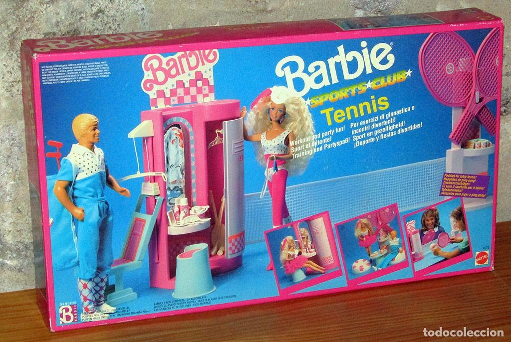 Barbie y Ken: BARBIE SPORTS CLUB: TENNIS - MATTEL 1989 - NUEVO Y PRECINTADO - A ESTRENAR - EN SU CAJA