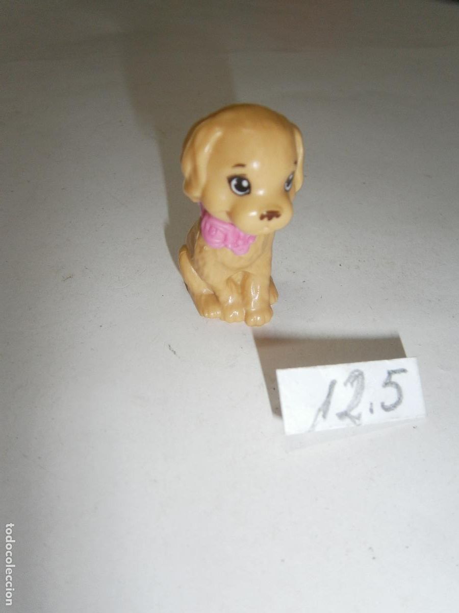 Barbie y Ken: FIGURA DE GOMA O PVC - PERRITO BEBE MASCOTA BARBIE
