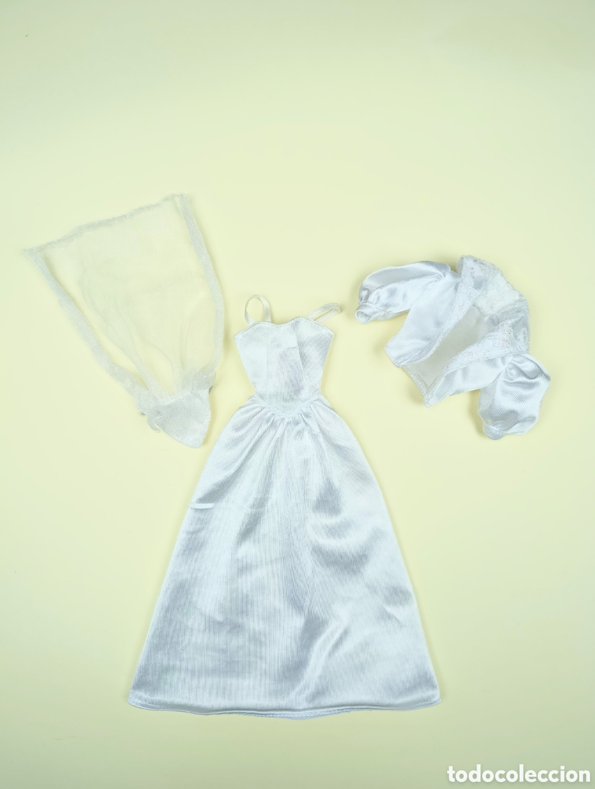 Barbie y Ken: Vestido barbie bridal fashions con chaquetilla