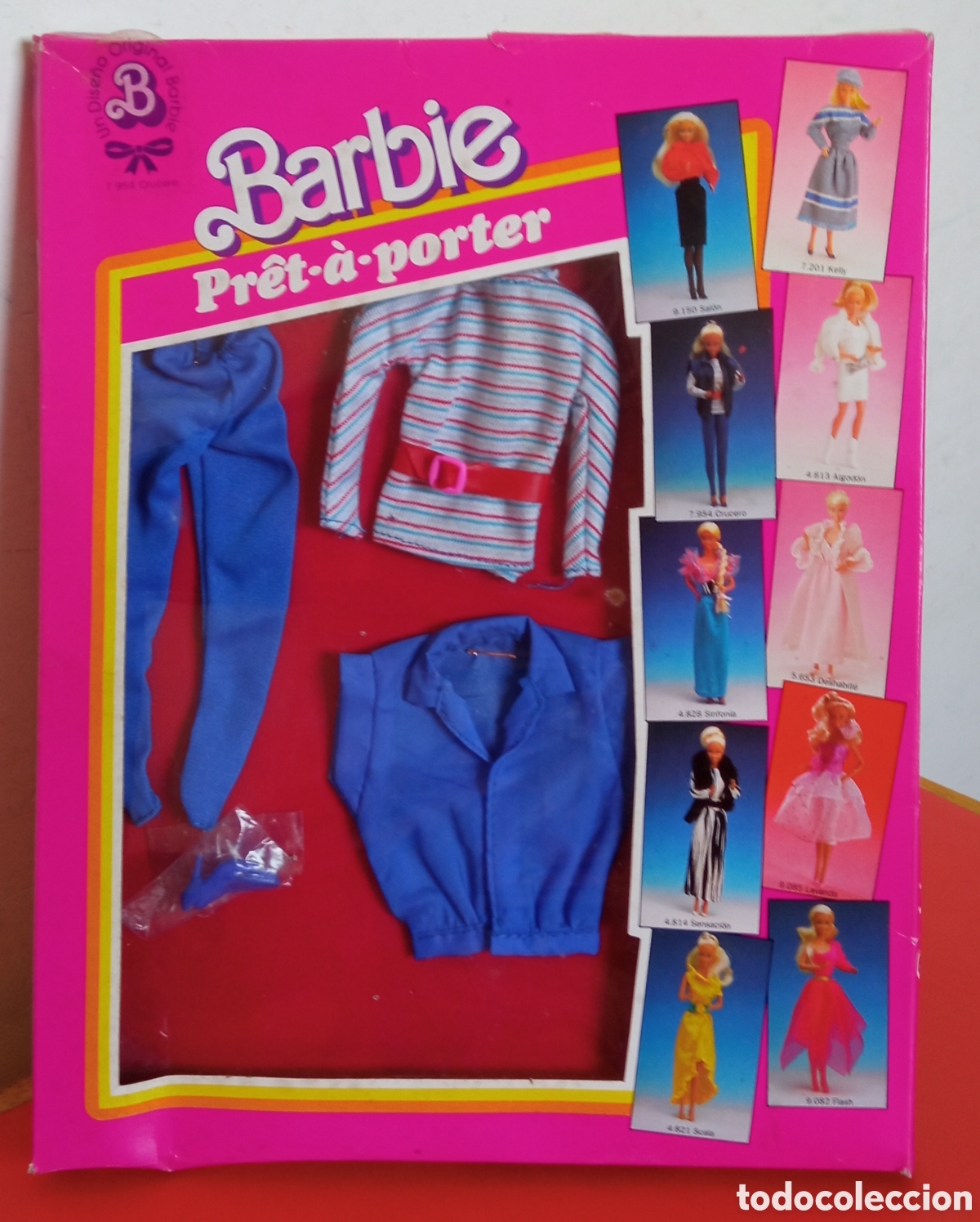 Barbie y Ken: CONJUNTO CRUCERO PR&Ecirc;T- &Agrave;-PORTER BARBIE.MATTEL 1985.NUEVO EN CAJA ABIERTA.