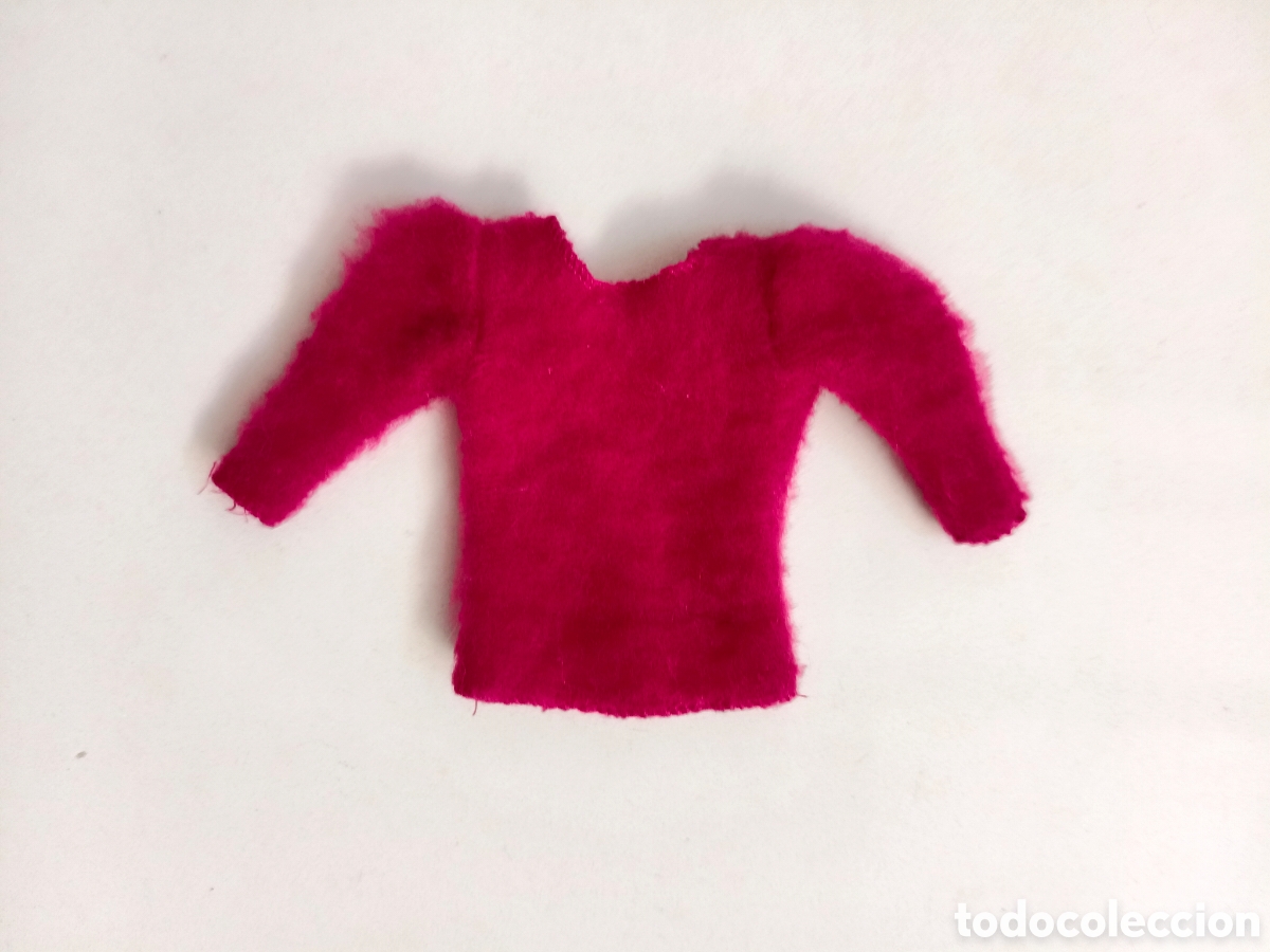 Barbie y Ken: Barbie Moda reversible modelo Shopping 1986 jersey rojo Spain a&ntilde;os 80