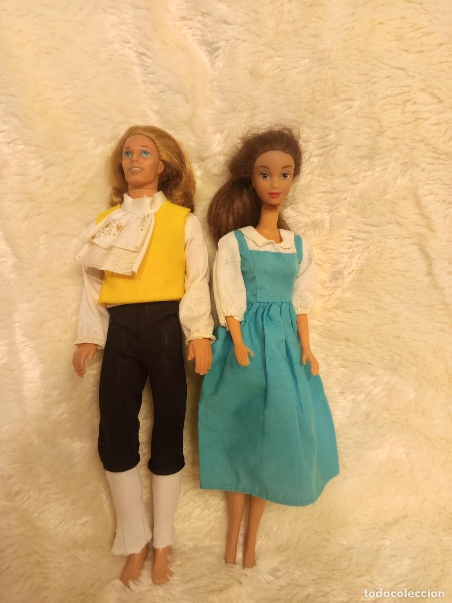 Barbie y Ken: Mu&ntilde;ecos La Bella y la Bestia 1992 - Foto 2