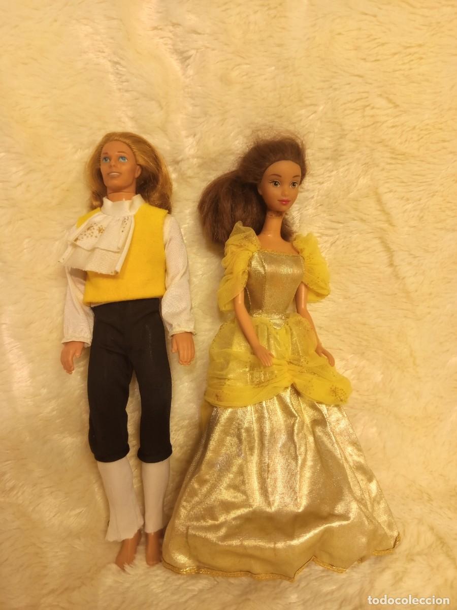 Barbie y Ken: Mu&ntilde;ecos La Bella y la Bestia 1992 - Foto 3