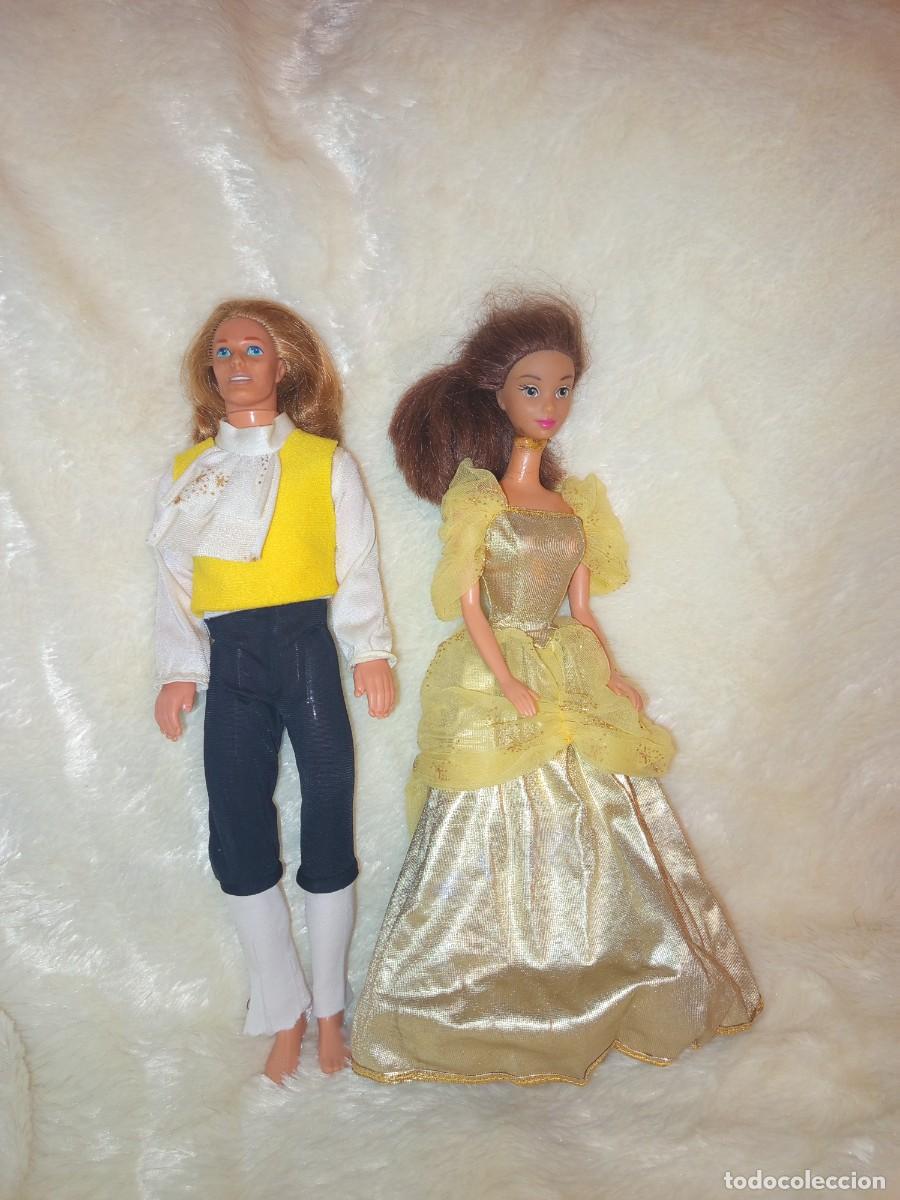 Barbie y Ken: Mu&ntilde;ecos La Bella y la Bestia 1992 - Foto 4
