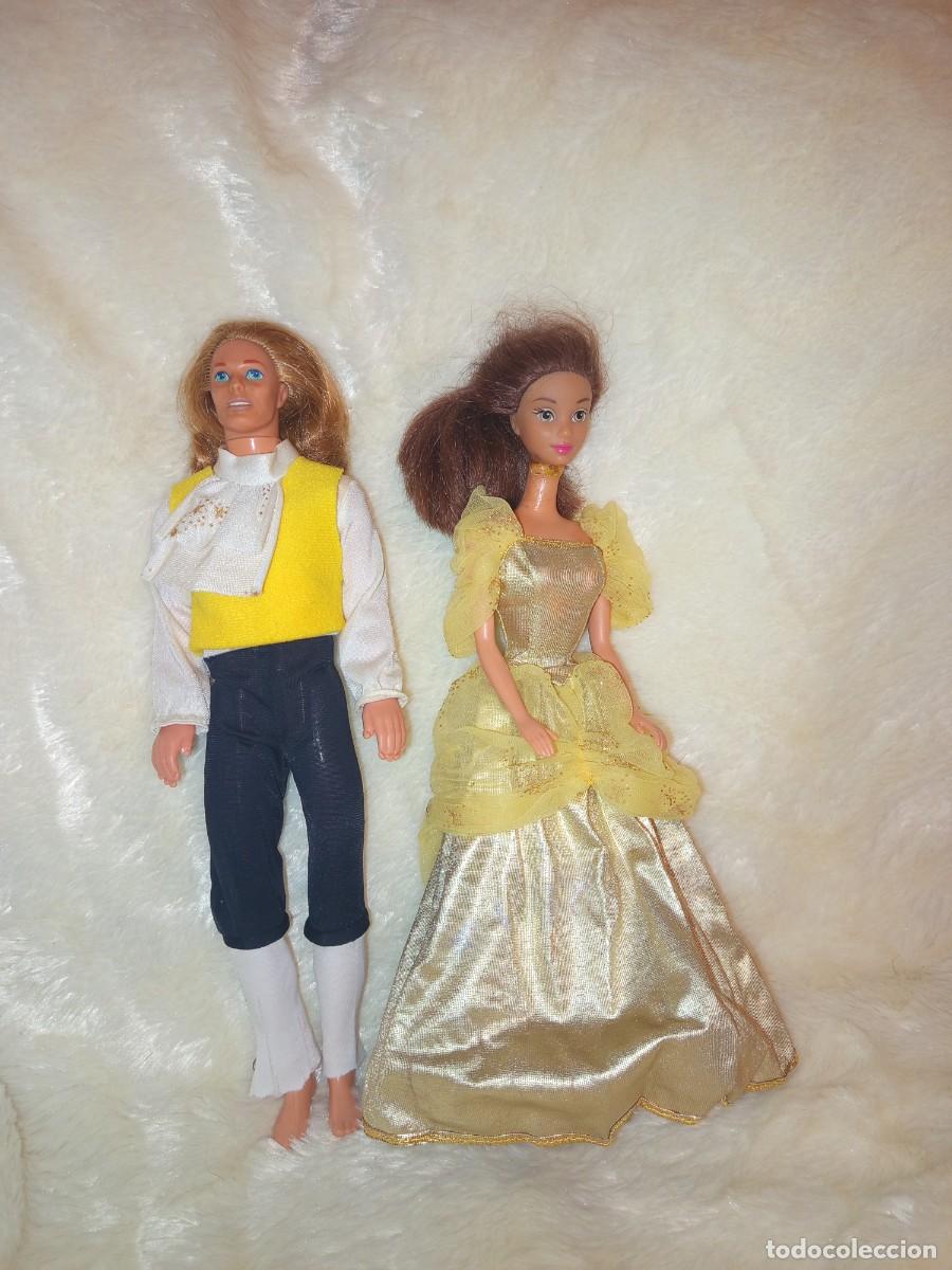 Barbie y Ken: Mu&ntilde;ecos La Bella y la Bestia 1992 - Foto 5