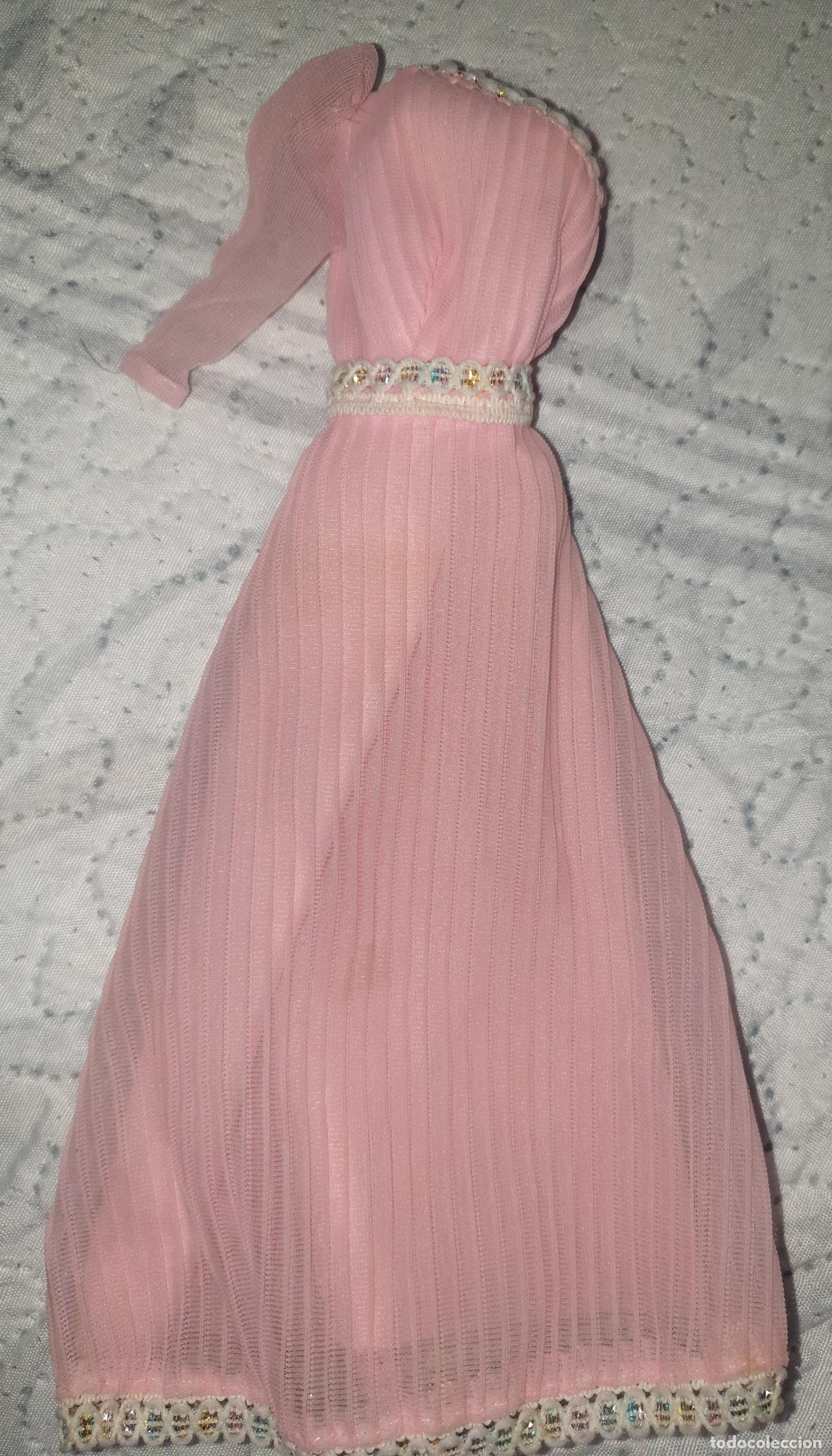 Barbie y Ken: VESTIDO DE BARBIE MODELO GALA CONGOST A&Ntilde;OS 70